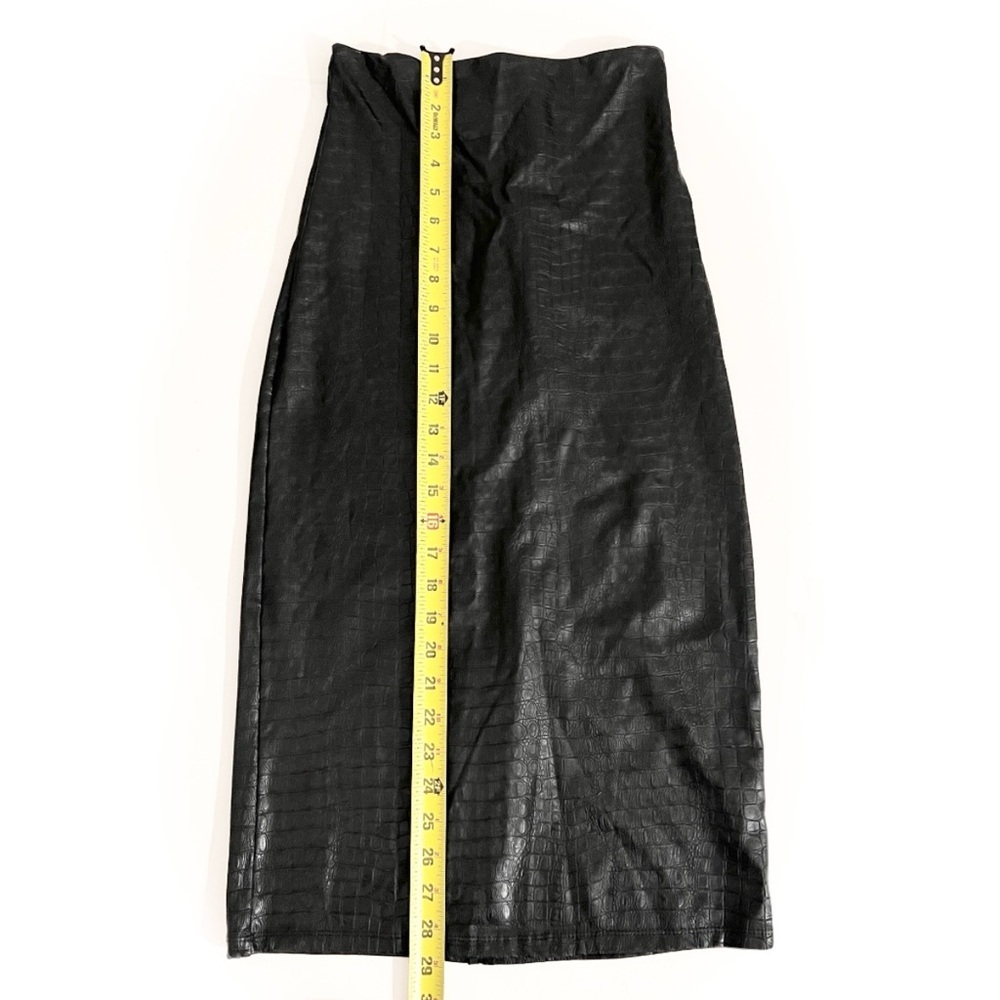 Commando Black Pencil Skirt - Picture 3 of 3